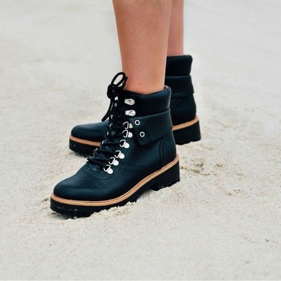 ✨indigo Ariana Combat Boots✨ - Picture 3 of 10